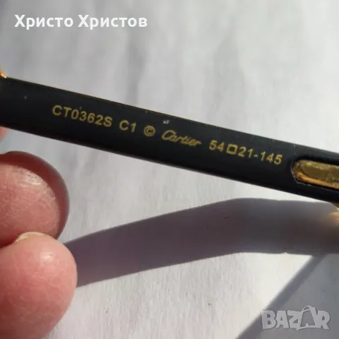 Мъжки луксозни слънчеви очила Cartier CT0362S C1 Дребен дефект Намалени!!!, снимка 11 - Слънчеви и диоптрични очила - 47113819