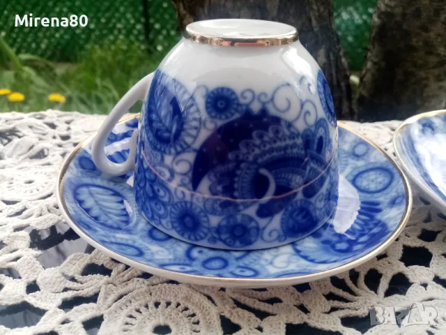 ЛФЗ - Жар птица - сетове за чай !, снимка 3 - Чаши - 49774700