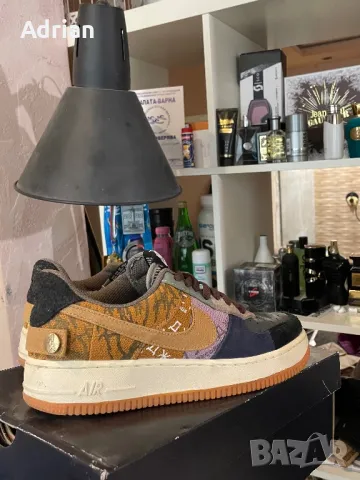 Nike Travis Scot Air force 1, снимка 1 - Маратонки - 47483337