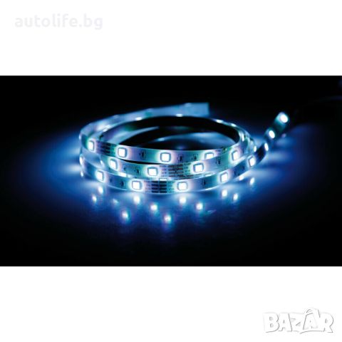 RGB 2м. цветна LED лента с дистанционно, 12V-24V, снимка 6 - Аксесоари и консумативи - 45748559