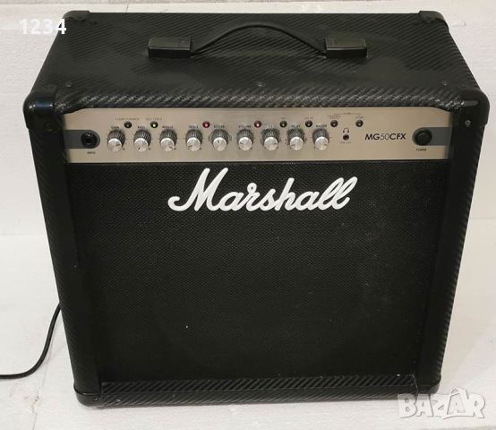 4-каналенУсилвател за китара кубе MARSHALL MG50CFX 50W вградени ефекти, снимка 1 - Китари - 46419627
