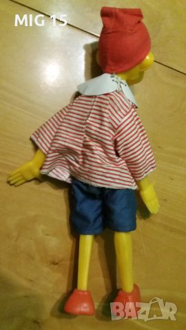 Стара кукла Пинокио ( Буратино), снимка 2 - Колекции - 45626923