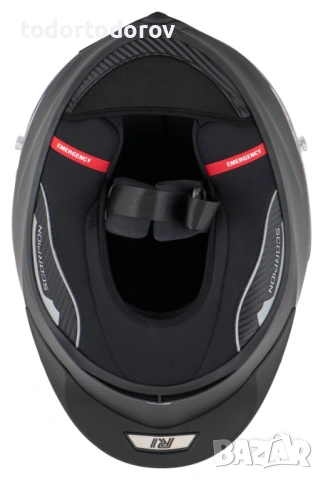 Мото Каска SCORPION EXO-R1 EVO 2 AIR Adrenaline Orange/Gray 2026 860.37 лв. / 439.90 €, снимка 6 - Аксесоари и консумативи - 54149923