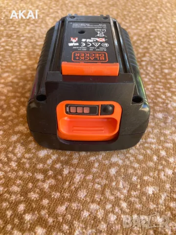 BLACK+DECKER LITIUM 36v 2.0Ah, снимка 5 - Градинска техника - 46872680