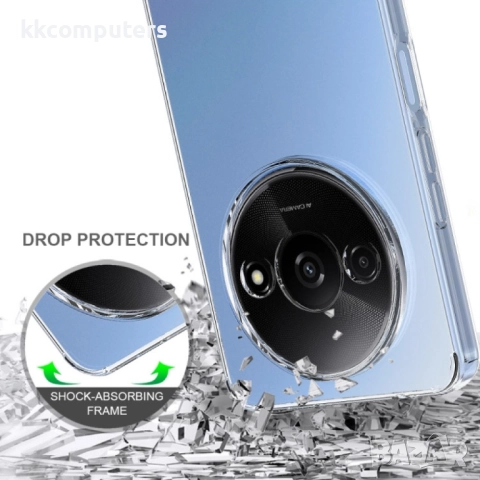 Xiaomi Redmi A3 / Poco C61 Силиконов Калъф TPU и Протектор, снимка 4 - Калъфи, кейсове - 51435287