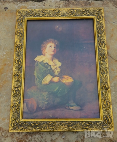 Картина Златиста рамка , снимка 2 - Картини - 52033386