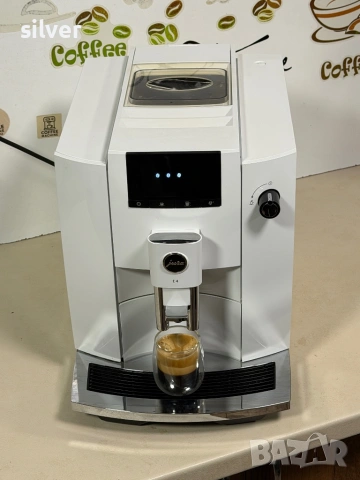 Кафемашина кафе автомат Jura E4 с гаранция, снимка 8 - Кафемашини - 54154107
