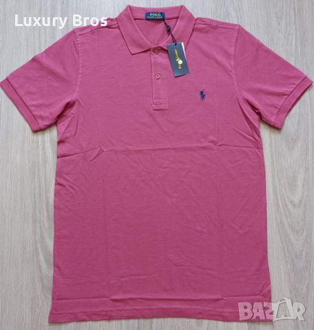 Мъжки тениски с яка Polo Ralph Lauren, снимка 2 - Тениски - 46272023