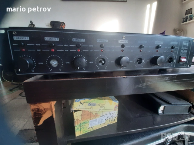 Продавам повредено осем канално мощтно стъпало IGM STAGE LINE STA850D ЦЕНА-45 Евро, снимка 7 - Други - 54114136