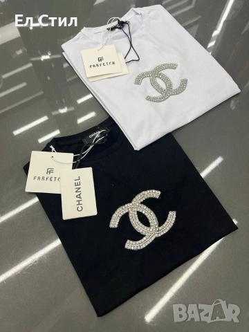 🩷Дамска тениска ✨🔥🔥🔥 👍 ✨𝗣𝗿𝗶𝗰e :15€ НА ЕДРО ✨𝗦ı𝘇𝗲: S M L XL XXL 📌5 бр, снимка 4 - Тениски - 53671978