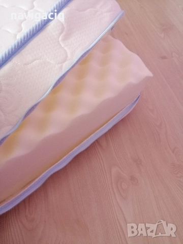 Двулицев матрак 164 190 чисто нов , снимка 5 - Матраци - 52388898