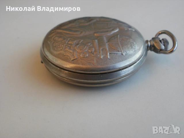 Молния рядък модел руски джобен часовник, снимка 5 - Джобни - 52201416