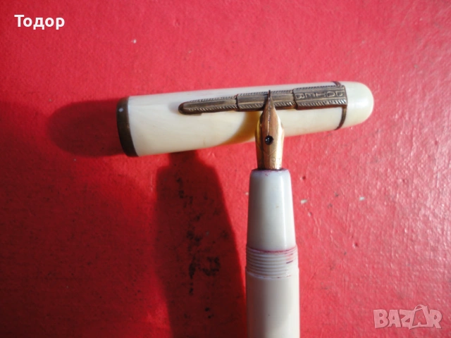 Бакелитова писалка Ботев с бутало , снимка 2 - Колекции - 54096024
