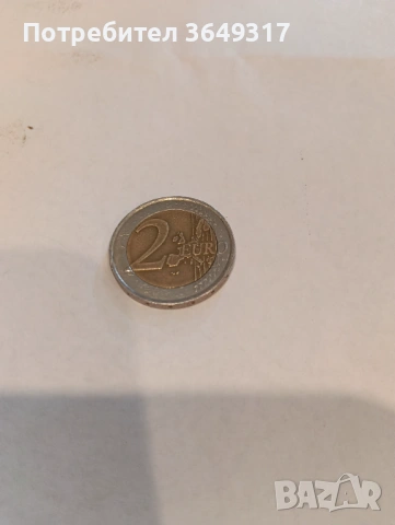 Френска монета от две евро 1999, снимка 2 - Нумизматика и бонистика - 54014175