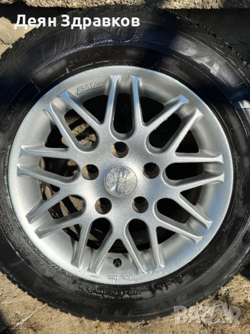 Продавам зимни гуми с джанти в много добро състояние, снимка 5 - Гуми и джанти - 53643393