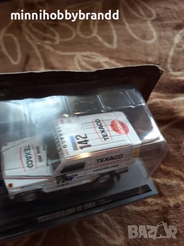 Mercedes 280 Ge 1983 Mitsubishi Pajero Evolution 2004 Mitsubishi Pajero 1985 Rally Dakar 1.43 Scale , снимка 16 - Колекции - 50324555