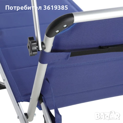 XXL луксозен сгъваем шезлонг!, снимка 7 - Къмпинг мебели - 50964385