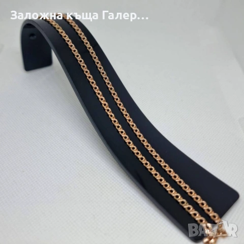 Златен синджир 585 – 6,67 г, дължина 50 см, снимка 5 - Колиета, медальони, синджири - 54215426