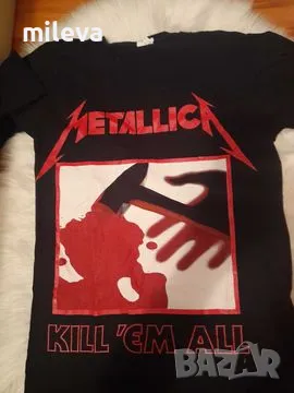 Metallica фенска тениска, снимка 2 - Тениски - 50043044