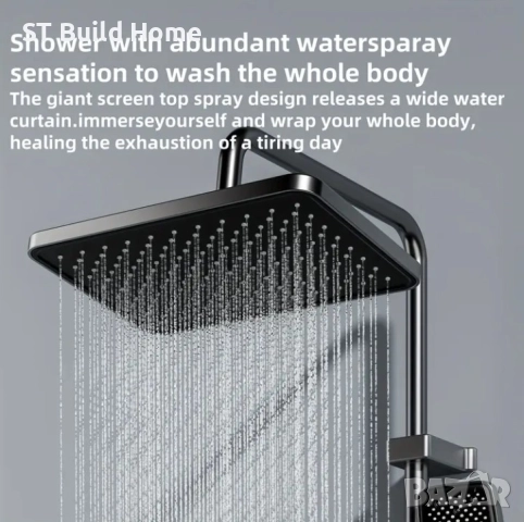 Луксозна Душ Система „Пиано Клавиши“ с LED Осветление –, снимка 6 - Душове - 51645856