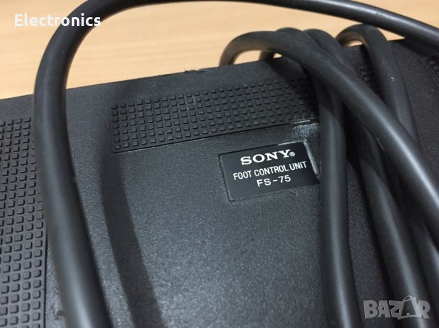 PTT педал за трансивер SONY FS-75 , снимка 3 - Друга електроника - 46016754