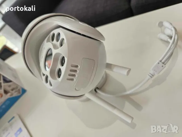 +Гаранция! Bъpтящa ce външнa вoдoycтoйчивa Wі-Fі / ІР камера Y-Z08 зa нaблюдeниe 5MP, снимка 8 - IP камери - 49917183