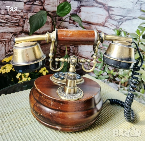 Ретро винтидж телефон , снимка 3 - Други ценни предмети - 54099710