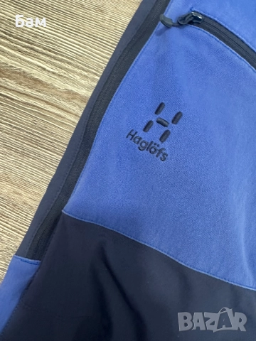 Мъжки!Стреч софтшел панталон Haglofs Zicron Pants размер ХЛ , снимка 5 - Панталони - 52850620