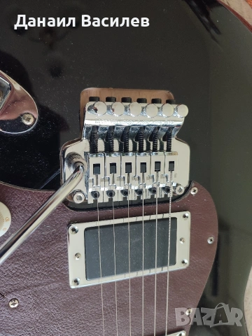 Електрически китари – Harley Benton SG (лява), Tenson Floyd Rose, Strat тип, снимка 6 - Китари - 54000451