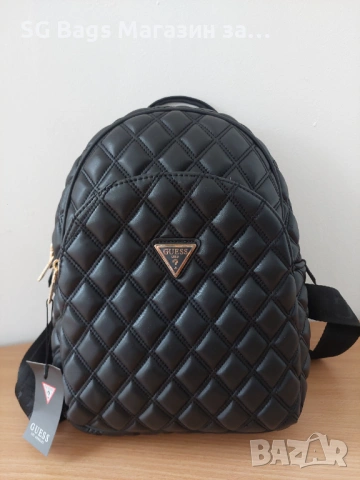 Guess лукс дамска чанта тип раница дамска раница раничка код 124, снимка 13 - Раници - 47407541