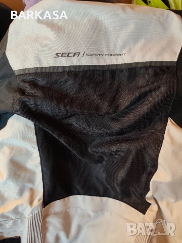 Мото Текстилно яке SECA STREAM EVO GREY, снимка 3 - Якета - 52845131