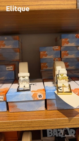 колани от естествена кожа в кутия celine louis vuitton hermes loewe , снимка 15 - Колани - 52907852