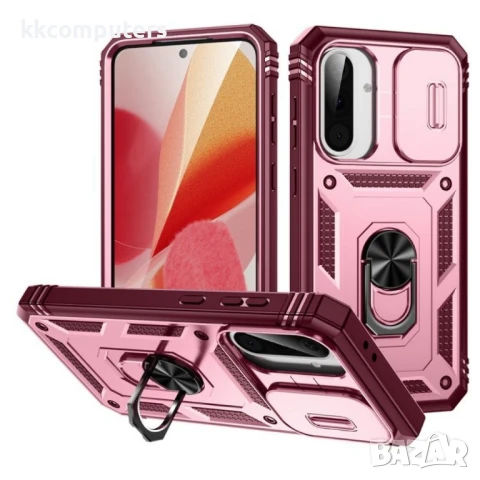 Samsung Galaxy A36 5G / A56 5G Удароустойчив Ring Holder Калъф и Протектор, снимка 3 - Калъфи, кейсове - 50797679