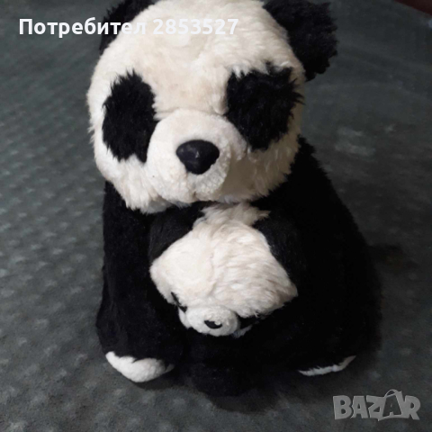 Плюшена играчка Панда с бебе, снимка 2 - Плюшени играчки - 45018320