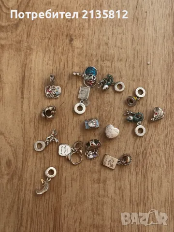 Талисмани Пандора Pandora , снимка 3 - Колиета, медальони, синджири - 50279647