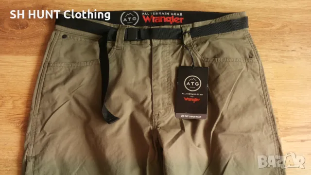 Wrangler ALL TAERRAIN GEAR Pakable Zip Off Cargo Stretch Trouser 34/32 - М еластичен панталон - 1264, снимка 3 - Панталони - 47078246