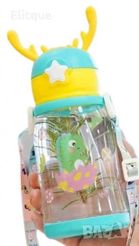 Забавна и практична детска бутилка за вода, снимка 5 - Други стоки за дома - 52840430