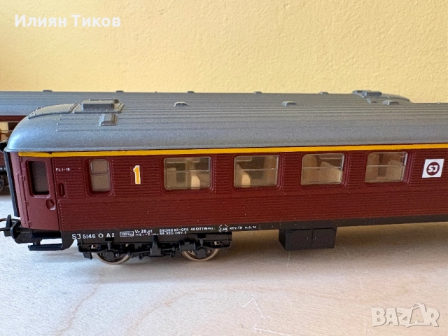 Комплект пътнически вагони LIMA мащаб HO (1:87) влак piko, снимка 5 - Влакчета, самолети, хеликоптери - 52794833