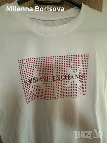 Тениска Armani Exchange , снимка 2 - Тениски - 51921268