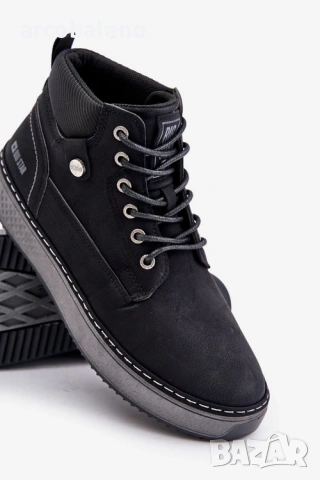 Мъжки боти с връзки Big Star, 2цвята , снимка 9 - Мъжки боти - 53066579