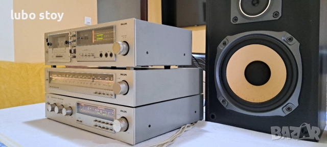 Philips f6211, f2212 , f4213 , усилвател, тунер и дек, снимка 7 - Ресийвъри, усилватели, смесителни пултове - 51953299