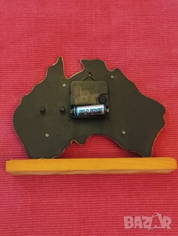 Настолен часовник, Австралия. , снимка 5 - Други ценни предмети - 46434135