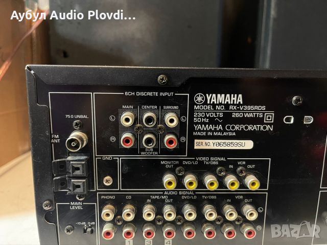 YAMAHA RX-V395 FM, MW Reveiver , снимка 8 - Ресийвъри, усилватели, смесителни пултове - 45163730