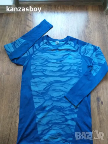 Odlo M BLACKCOMB L-S BASE LAYER TOP - мъжка долна блуза М, снимка 5 - Блузи - 48853804