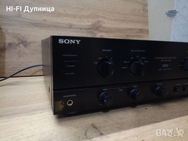 Sony ta f270, снимка 3 - Ресийвъри, усилватели, смесителни пултове - 45210415