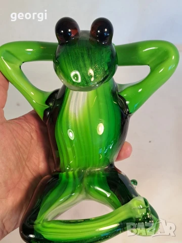 жаба Murano, снимка 8 - Декорация за дома - 50852221