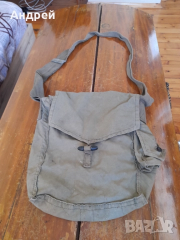 Стара торба от противогаз #2, снимка 2 - Антикварни и старинни предмети - 51954076