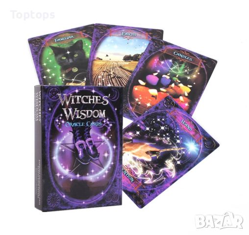 Оракул:Witches Wisdom&Priestess of Light&Wisdom of the House of Night, снимка 13 - Карти за игра - 34162845
