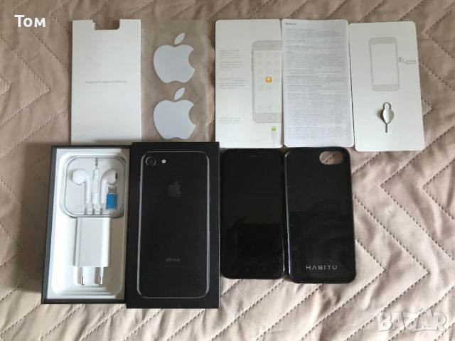 iPhone 7 Jet Black Пълен комплект, снимка 1 - Apple iPhone - 46573976