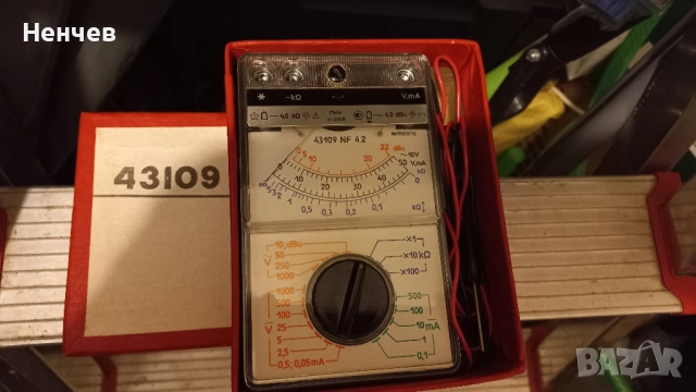 Мултиизмервателен уред - стрелкови, снимка 3 - Друга електроника - 52937605